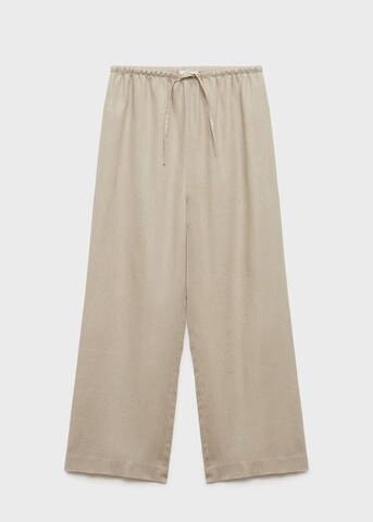 MANGO Pajama Pants 'Beins' in Yellow: front