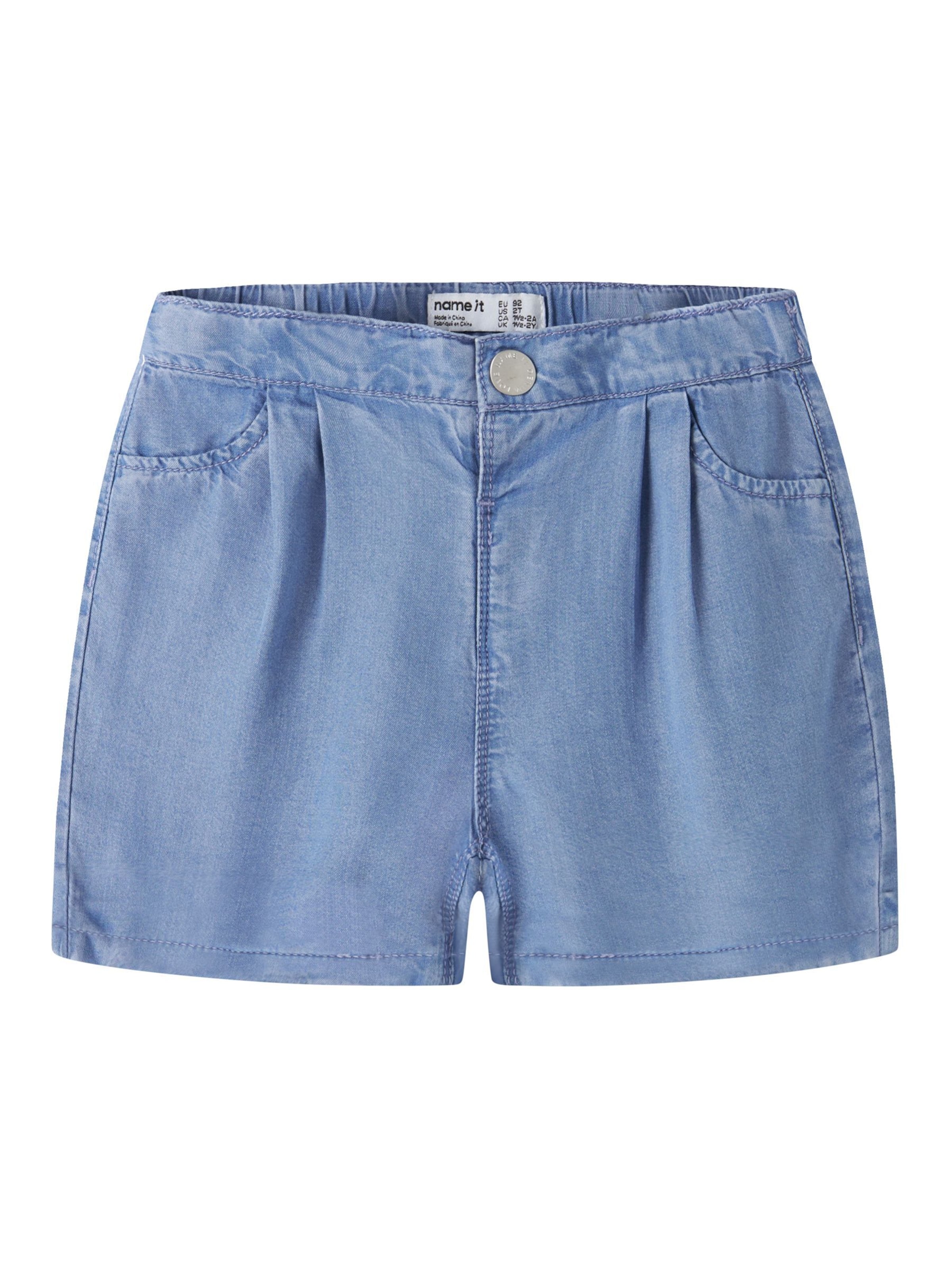 NAME IT Regular Shorts in Blau: Vorderseite