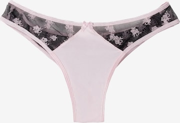 Bershka String in Roze: voorkant