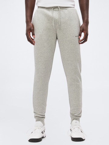 BJÖRN BORG - Tapered Calças de desporto 'ESSENTIAL 1' em cinzento: frente