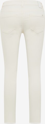 MUSTANG Skinny Jeans ' Shelby' in Beige