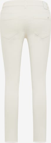 MUSTANG Skinny Jeans ' Shelby' in Beige