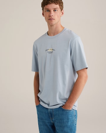 T-Shirt WE Fashion en bleu