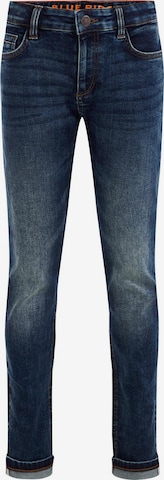 WE Fashion Regular Jeans in Blauw: voorkant