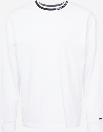 T-Shirt Tommy Jeans en blanc : devant