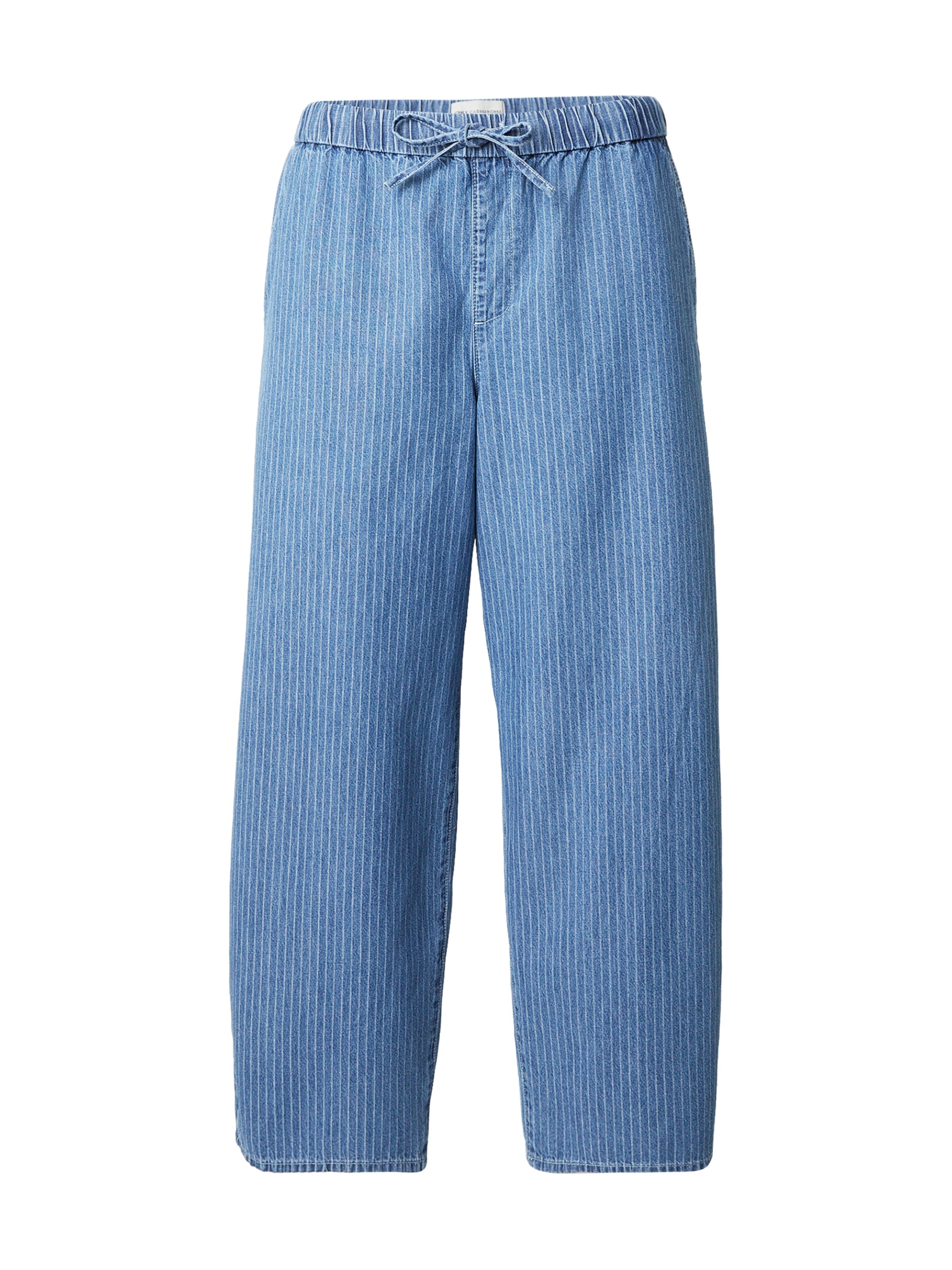 ONLY Carmakoma Wide Leg Hose 'CARYASMIN' in Blau: Vorderseite