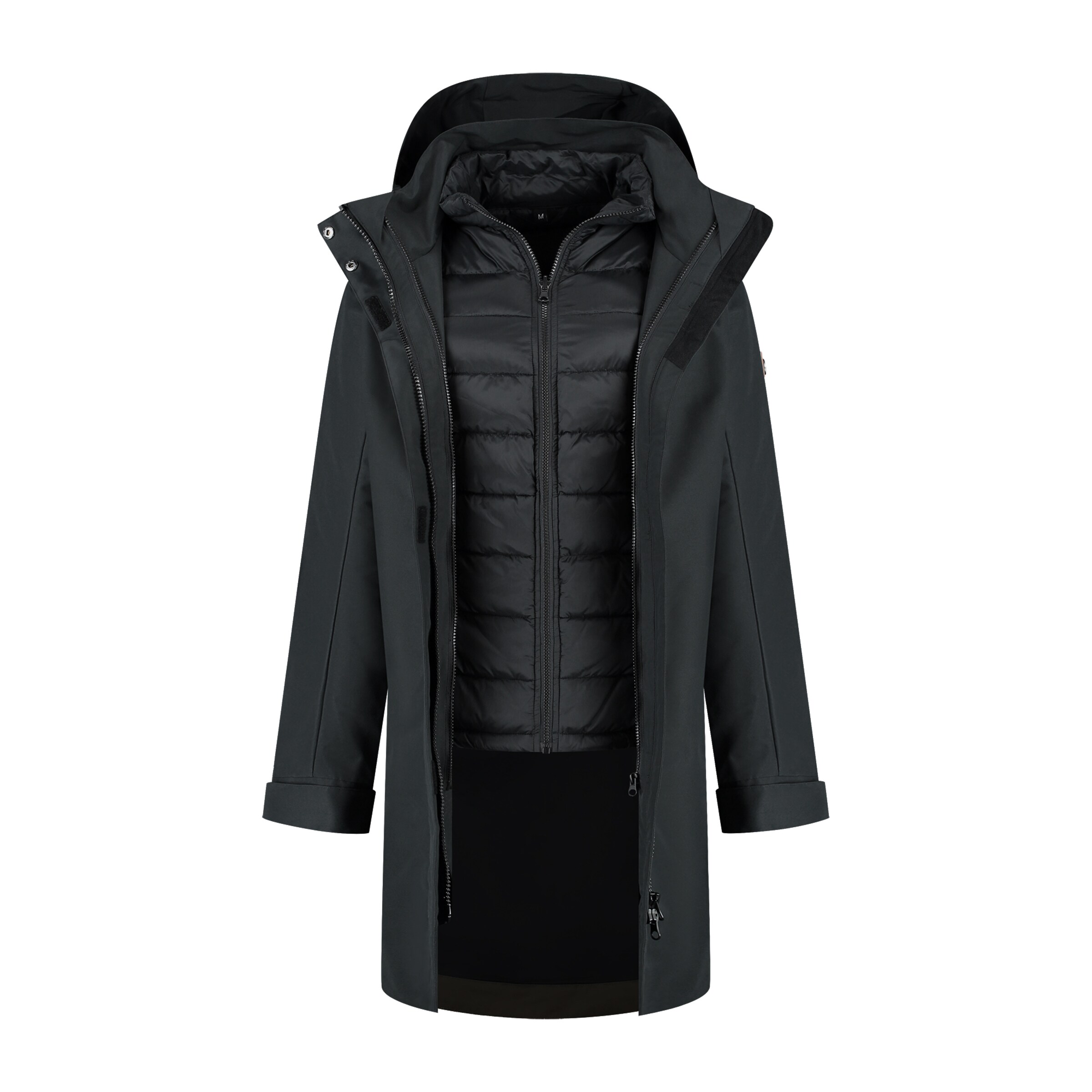 Veste outdoor 'Ginser' Travelin en noir