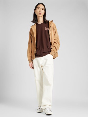 Lee Shirt 'ESSENTIAL' in Brown