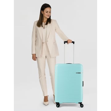 American Tourister Trolley 'Liftoff' in Blue: front