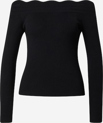 ABOUT YOU Shirt 'Maja' in Schwarz: Vorderseite