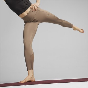 Coupe slim Leggings 'STUDIO' PUMA en marron