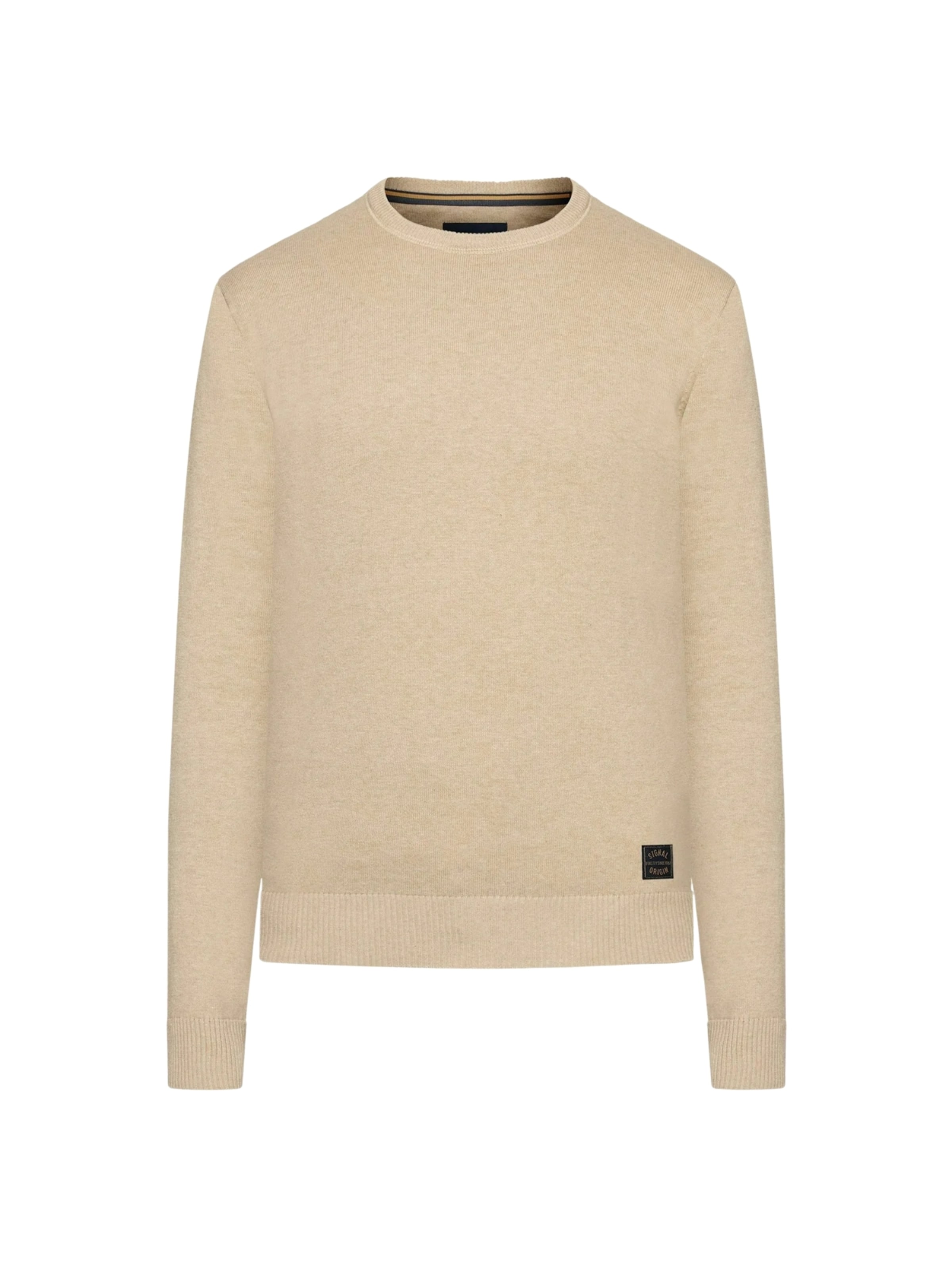 Signal Pullover 'Vice' in Beige: Vorderseite