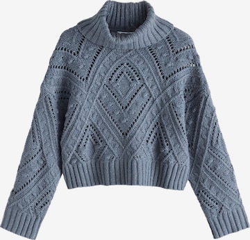 Next Pulóver - kék: elől