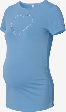 Esprit Maternity T-Shirt (GOTS) in Blau: predná strana
