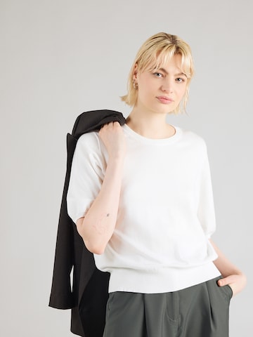 MSCH COPENHAGEN Pulóver 'MSCHSefika' - fehér: elől