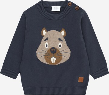 Pull-over 'Pilou' Hust & Claire en bleu : devant