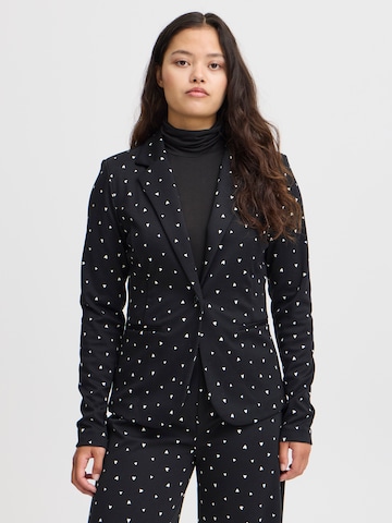 Blazer 'IH Kate' ICHI en noir : devant