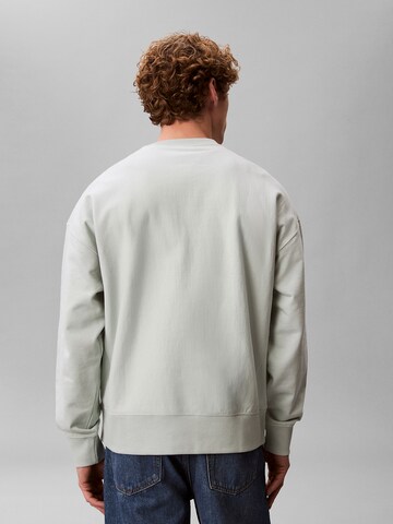 Calvin Klein Jeans Sweatshirt 'Relaxed' in Grijs