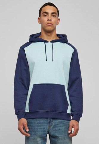 Urban Classics Sweatshirt in Blue: front