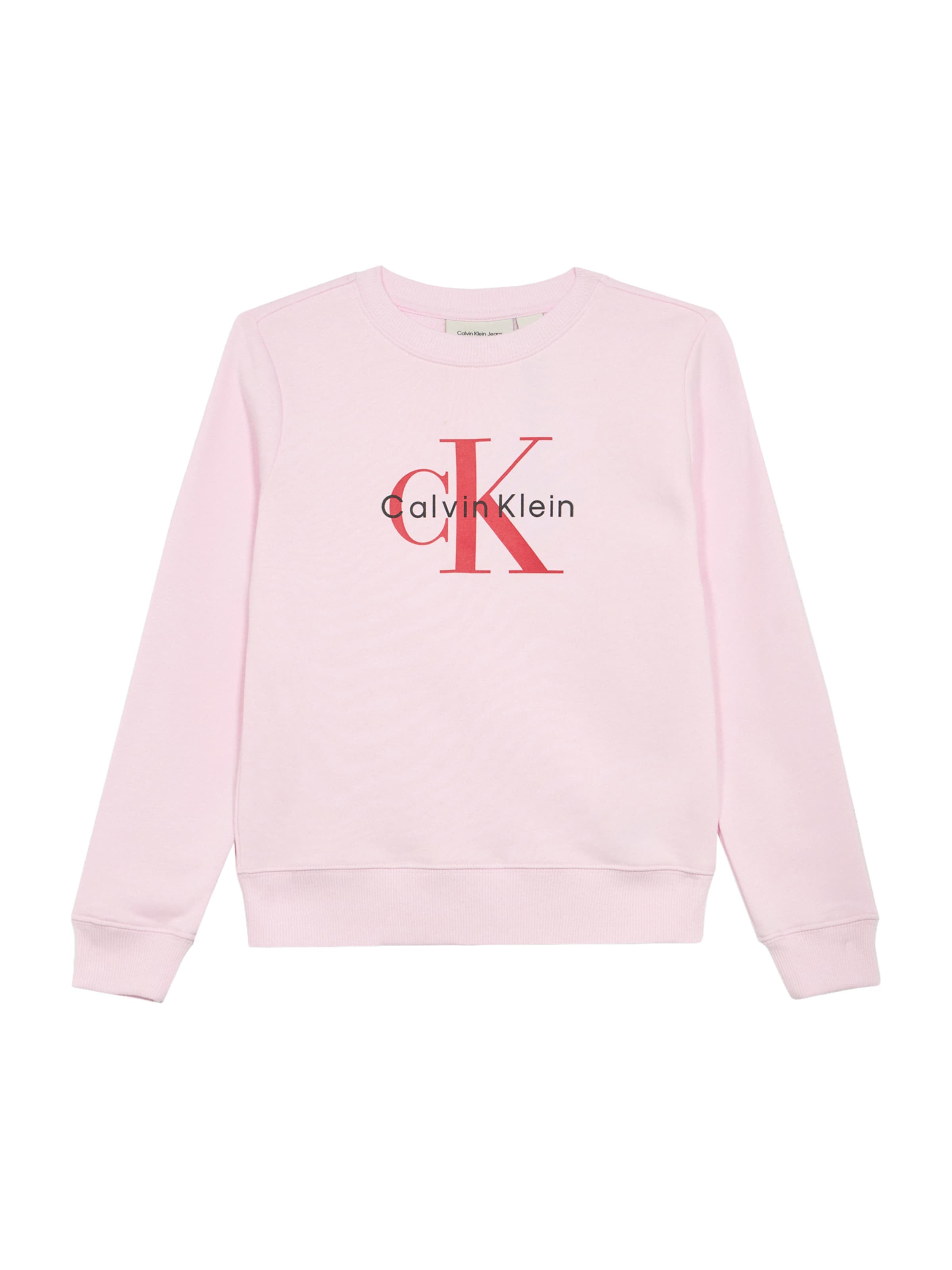 Felpa di Calvin Klein Jeans in rosa: frontale
