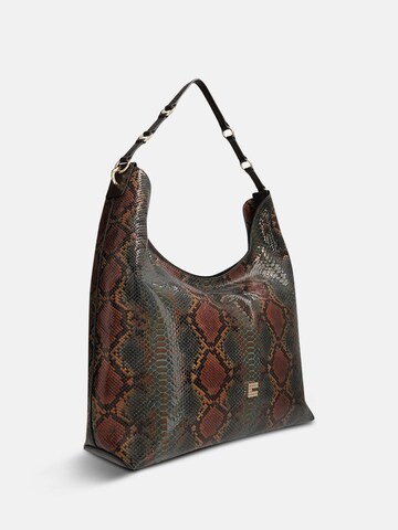 Clio Handbag 'CARRY RAINBOW PYTHON' in Green