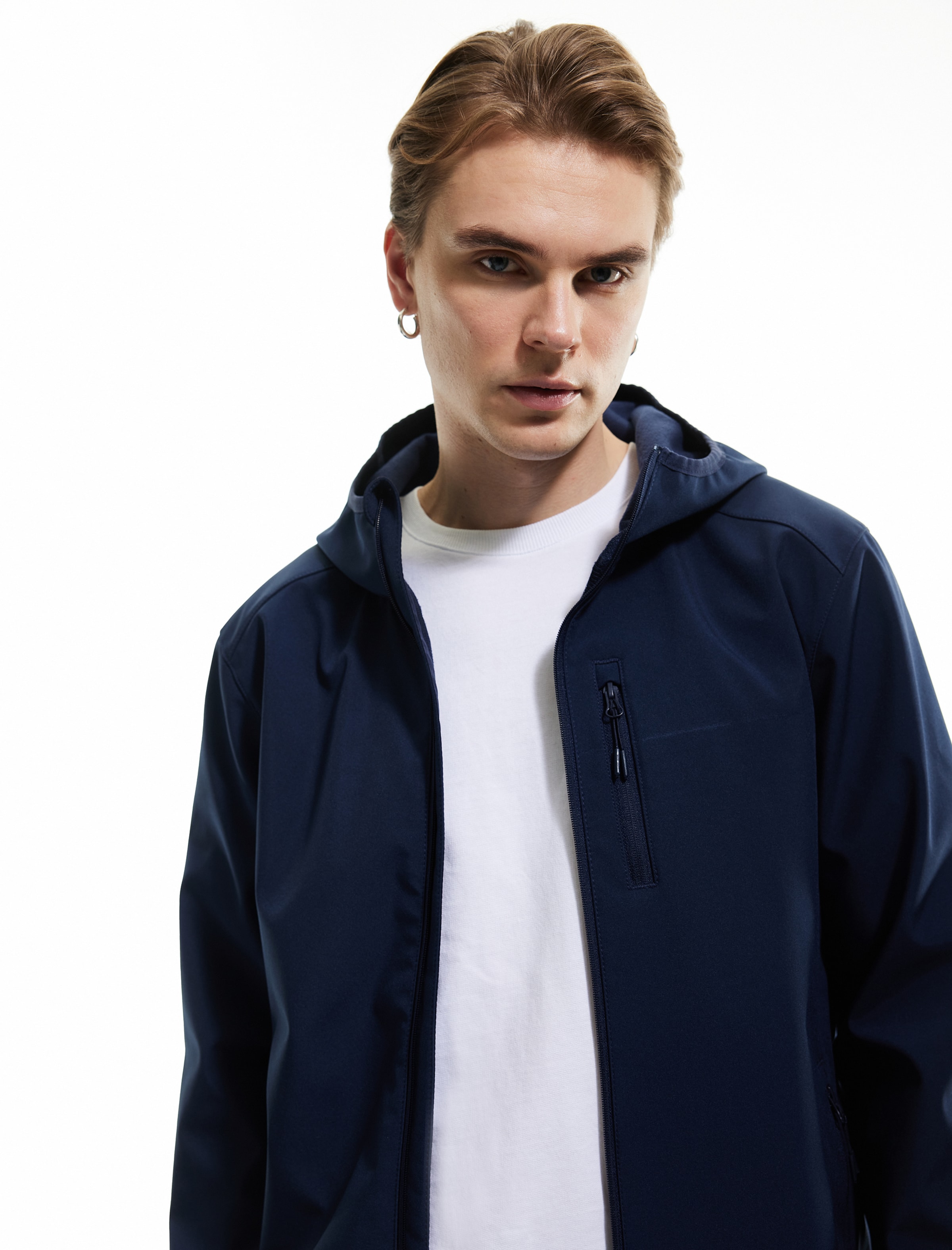 Koton Between-Season Jacket in Blue