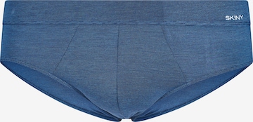 Slip Skiny en bleu : devant