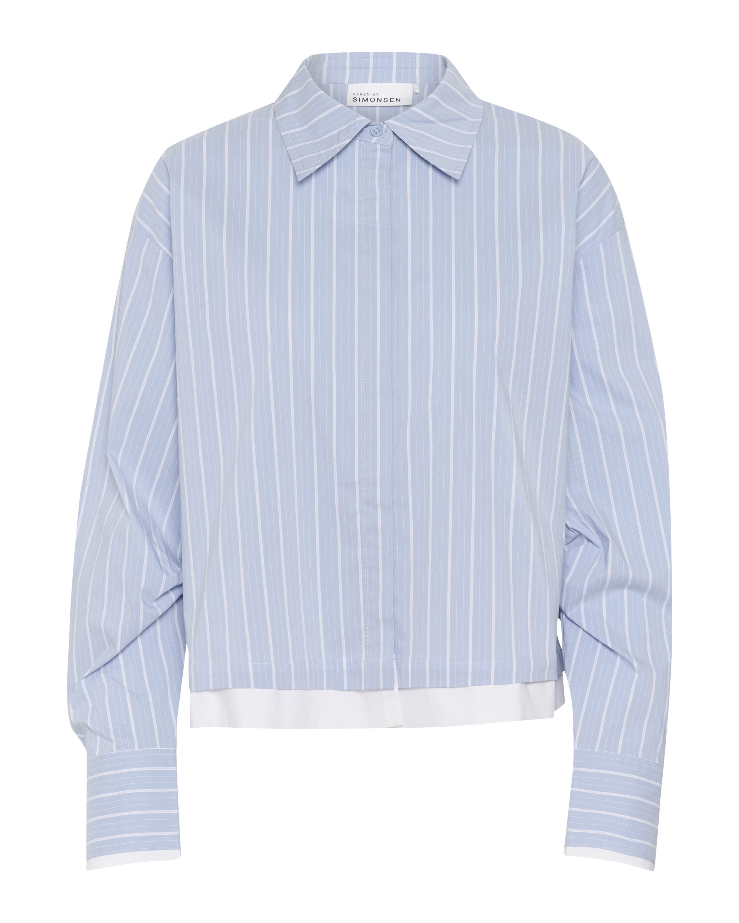 KAREN BY SIMONSEN Bluse 'Tessa' i blå: forside