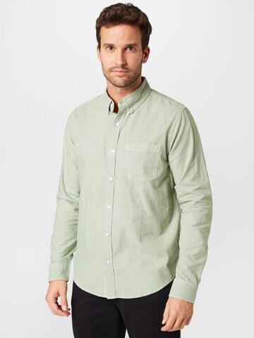 Cotton On Regular fit Overhemd 'MAYFAIR' in Groen: voorkant