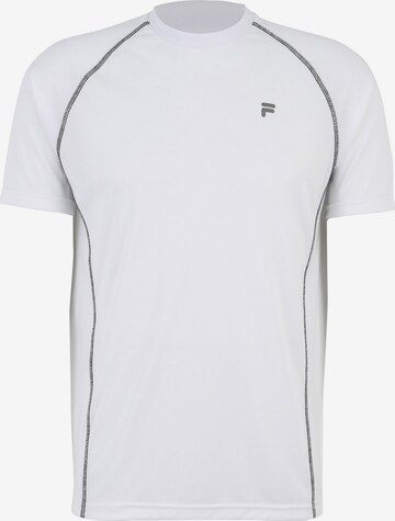 FILA Λειτουργικό μπλουζάκι 'LEXOW' σε λευκό: μπροστά