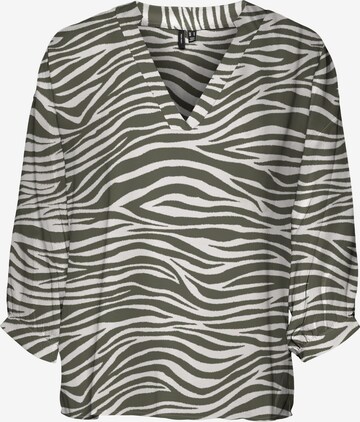 Camicia da donna 'SEBA' di VERO MODA in marrone: frontale