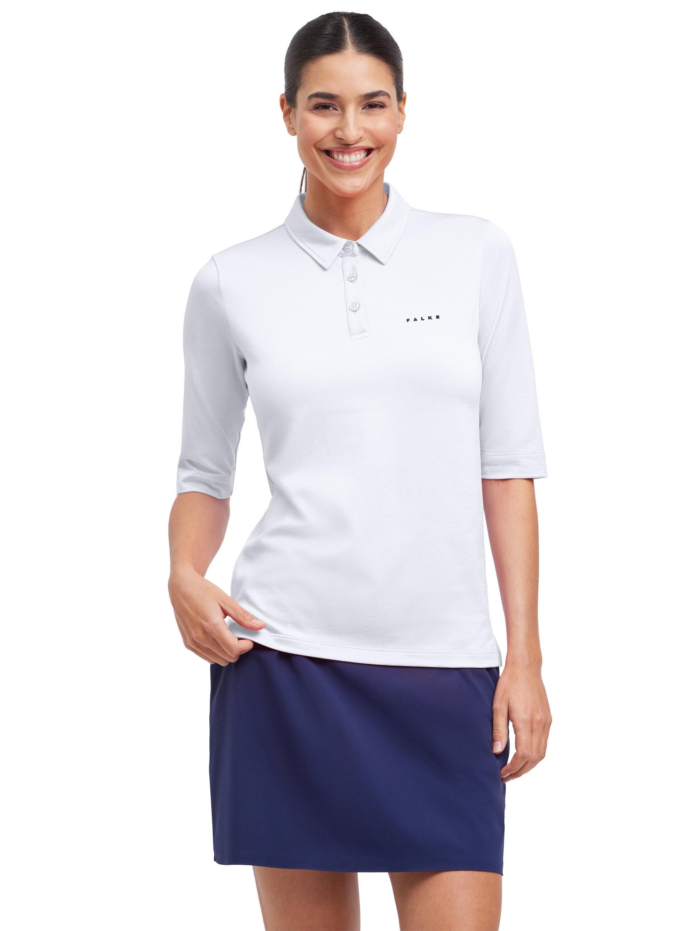 FALKE Shirt‌ in Weiß: Vorderseite