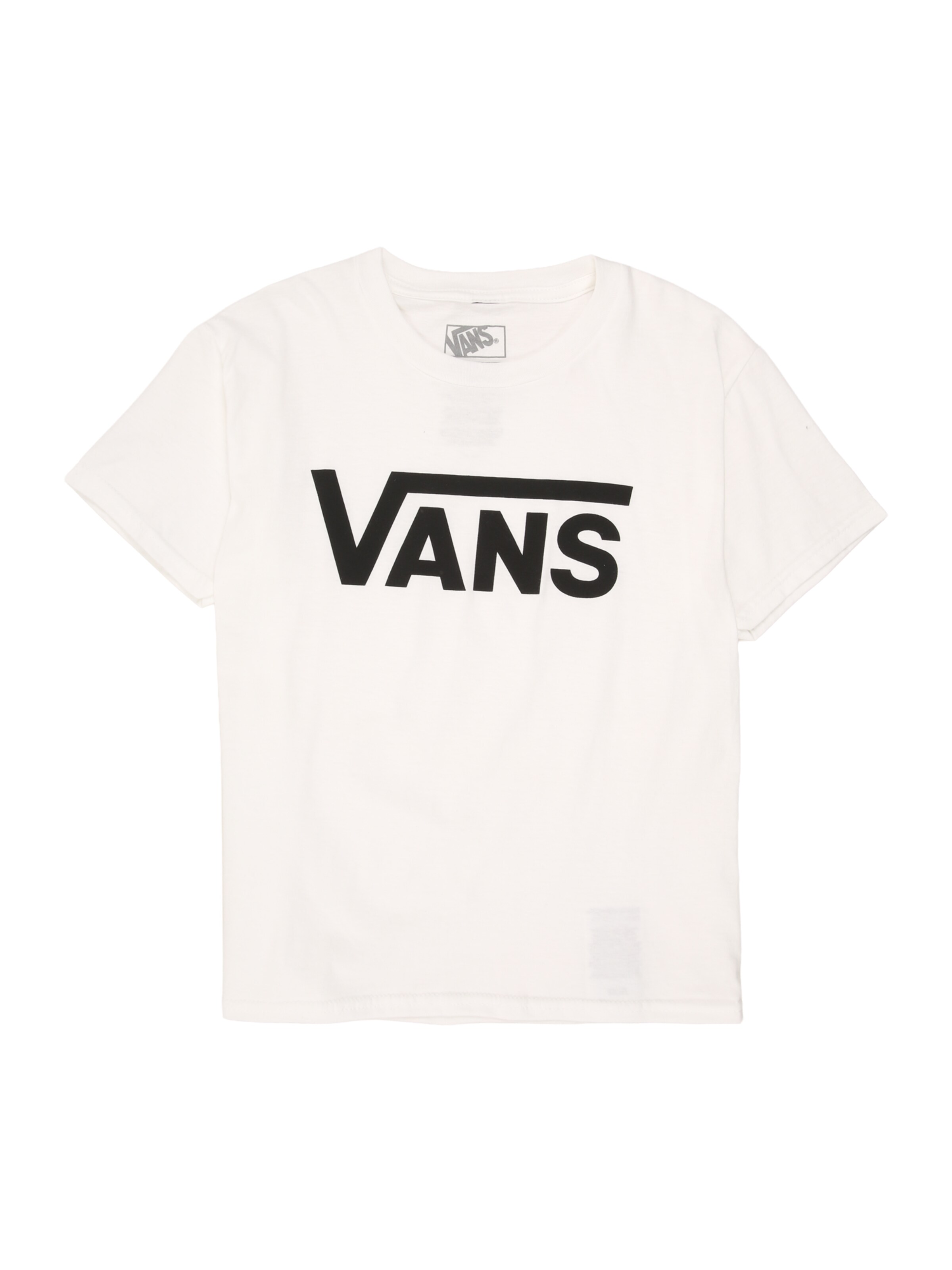 balts VANS T-Krekls 'CLASSIC': no priekšpuses