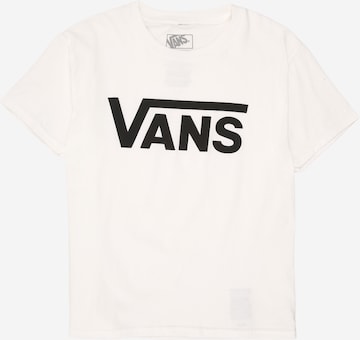 balts VANS T-Krekls 'CLASSIC': no priekšpuses
