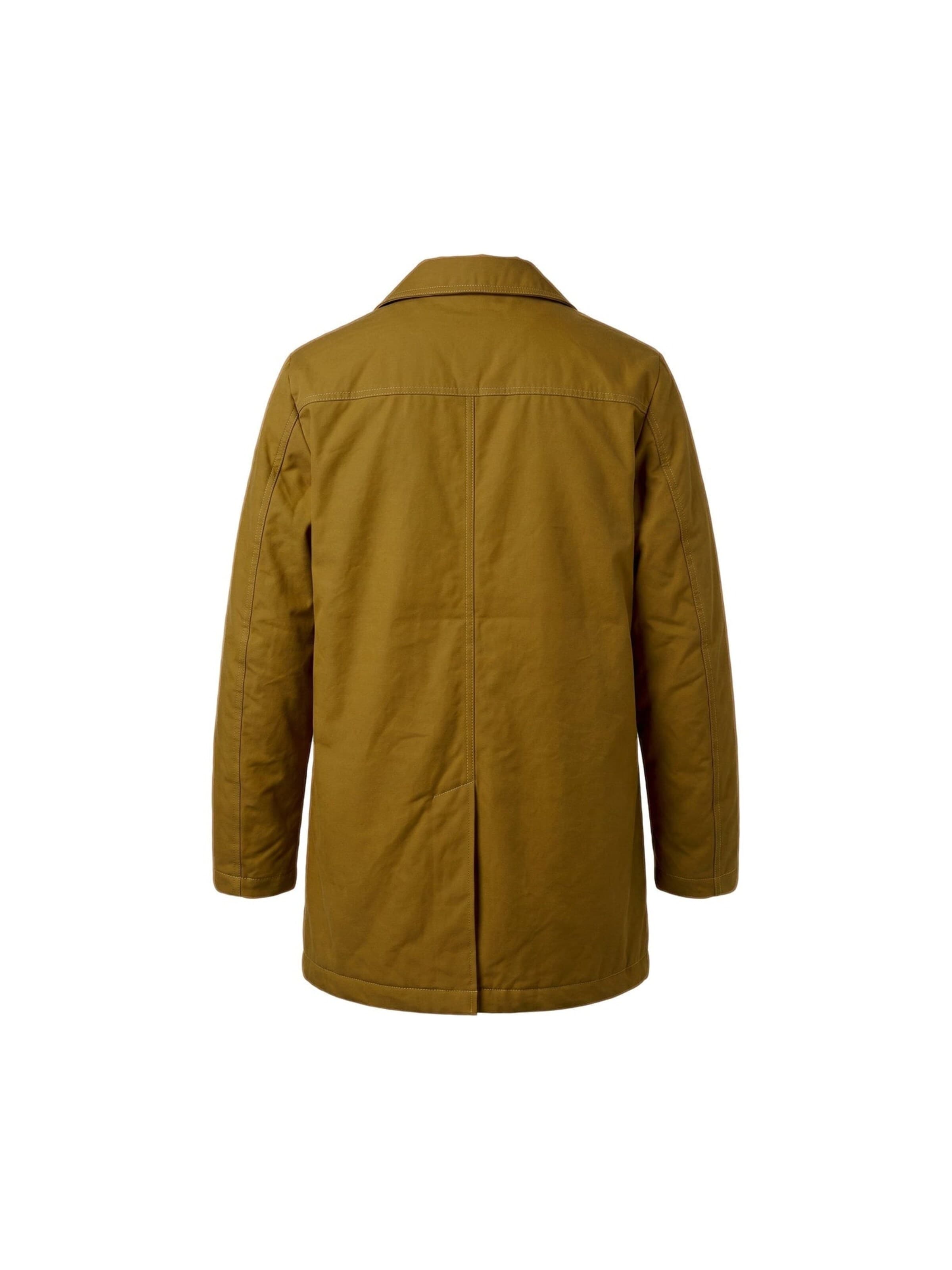 Giacca di mezza stagione 'WAXED HOLMES MILITARY COAT' di Bl'ker Vintage in verde