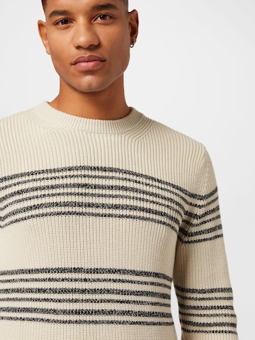 JACK & JONES Pullover 'Wilbert' in Weiß