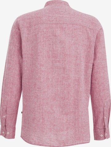 WE Fashion - Slim Fit Camisa em rosa