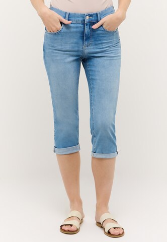 Angels Skinny Jeans in Blau: Vorderseite