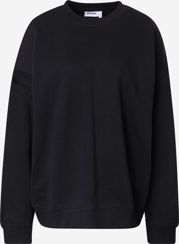 WEEKDAY Sweatshirt in Schwarz: predná strana