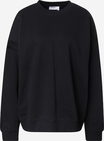 WEEKDAY Sweatshirt i sort: forside