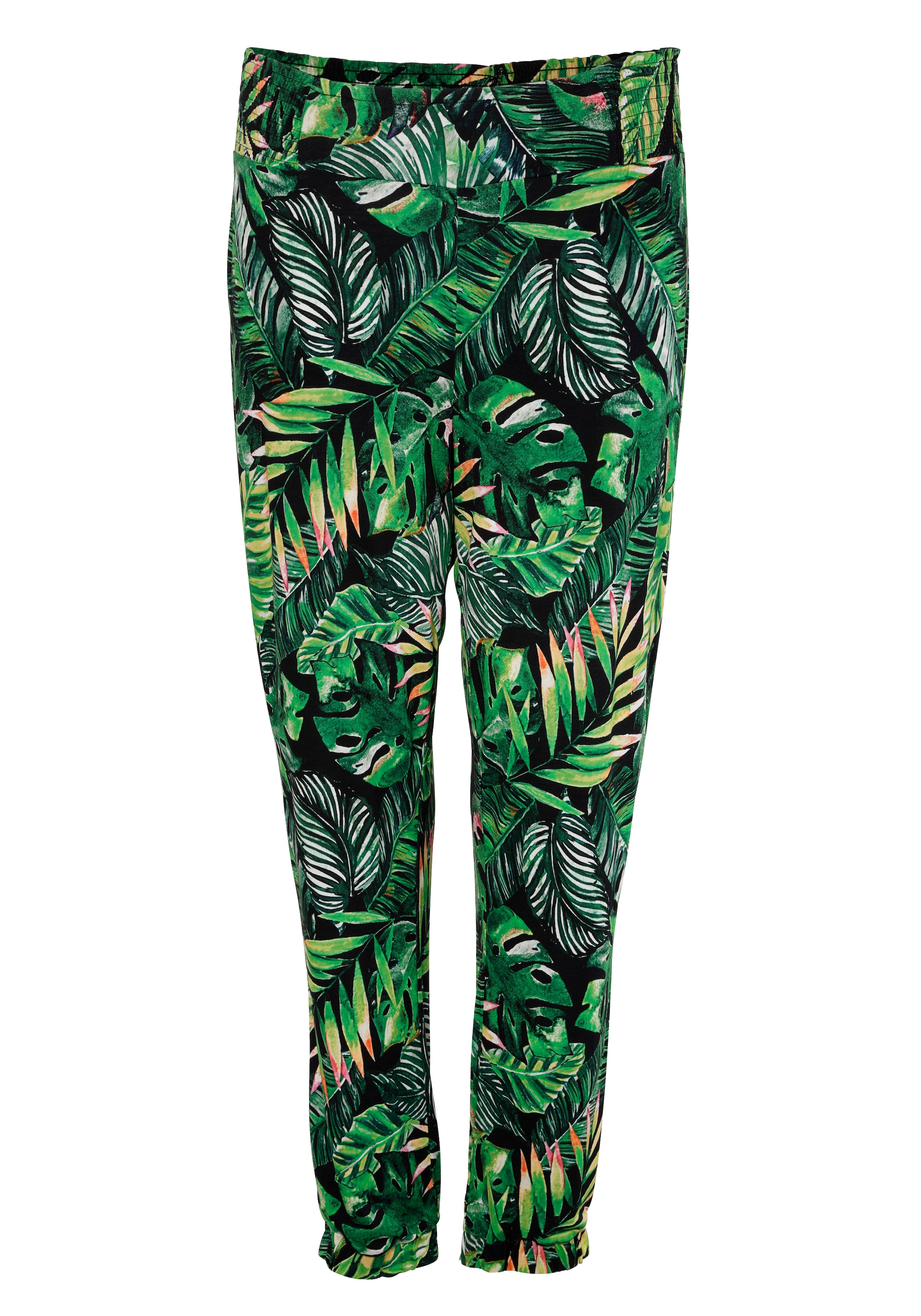 Aniston Regular Pants in Green: front