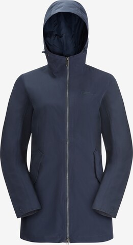 JACK WOLFSKIN - Casaco outdoor 'Dakar' em azul: frente