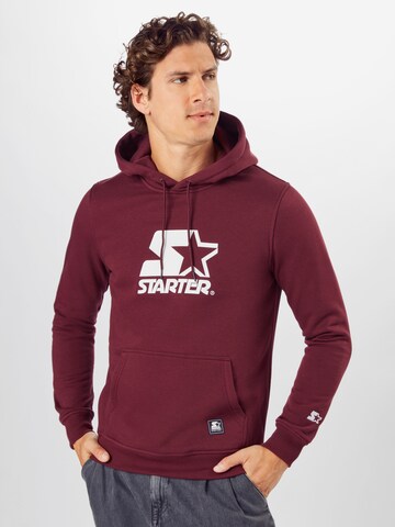 Starter Black Label Regular Sweatshirt i rød: forside