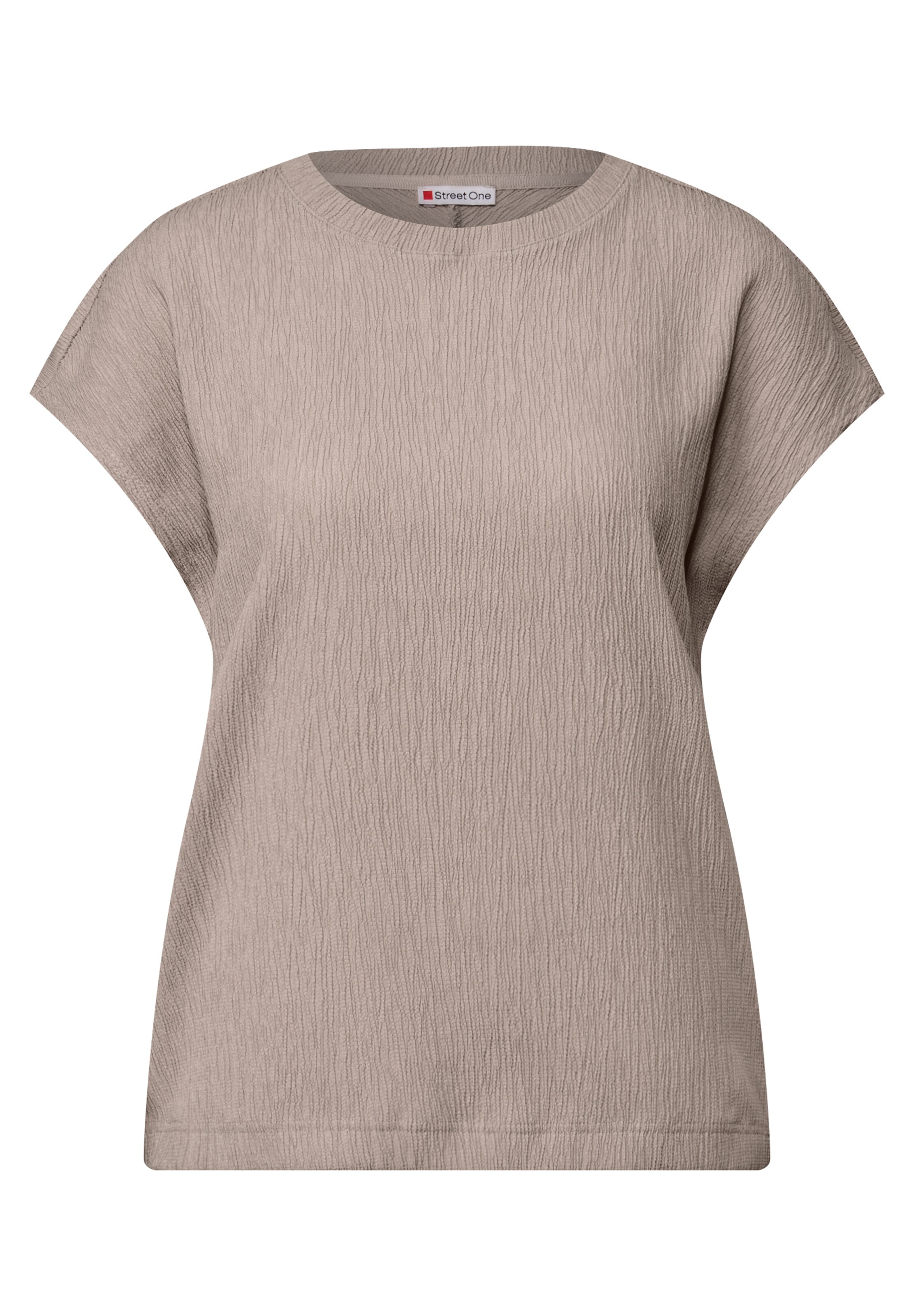 STREET ONE Shirt in Beige: front