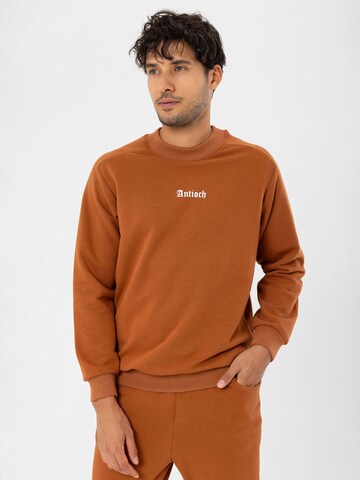 Antioch Mikina - Hnedá: predná strana