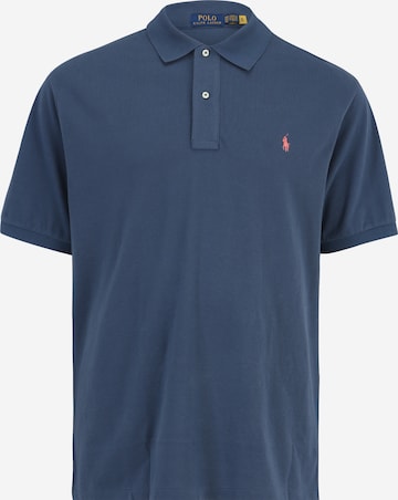 Polo Ralph Lauren Big & Tall Shirt in Blauw: voorkant