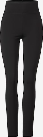 STREET ONE Skinny Leggings in Schwarz: predná strana