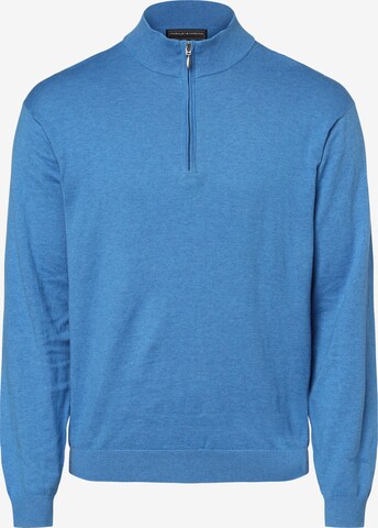 Finshley & Harding Sweater in Blue: front