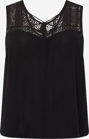 ABOUT YOU Curvy Top 'Jasmin' in Black: front