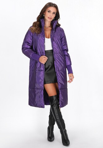 faina - Abrigo de invierno en lila